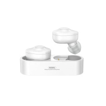 Remax Join Us 2021 Mini low power consumption noise canceling stereo small tws with plug wireless earphone & headphone